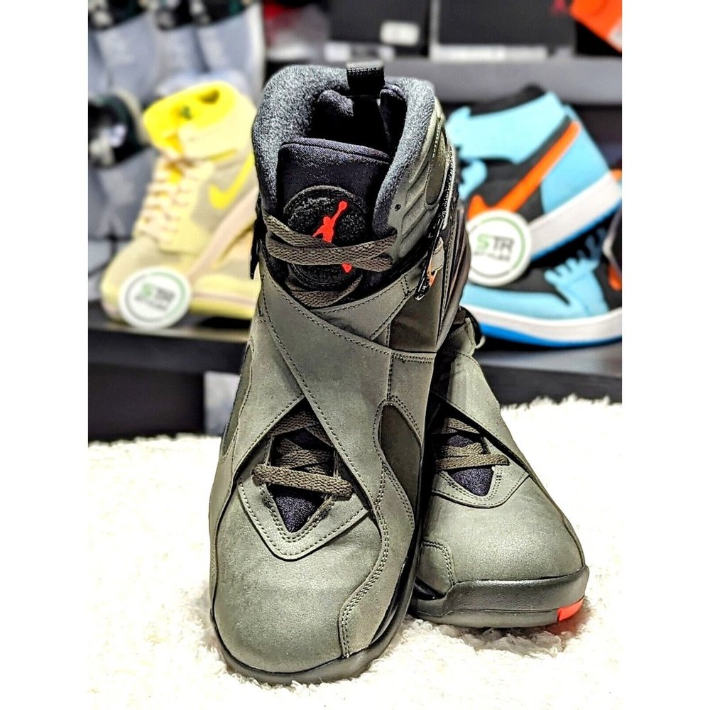 Nike Air Jordan 8 VIII Retro Take Flight Sequoia Green Black 305381-305 Size 13